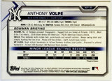 Volpe, Anthony, Rookie, Mojo, Refractor, Mega, Mega Box, 2021, Bowman, Chrome, Prospects, BCP-85, BCP85, Topps, RC, Prospect, New York, Yankees, Bronx, Bombers, Home Runs, Slugger, RC, Baseball, MLB, Baseball Cards