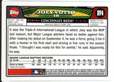 Votto, Joey, Rookie, Gold, 2008, Topps, K-Mart, RV4, RC, MVP, On-Base Percentage, OBP, Canada, Canadian, Cincinnati, Reds, Home Runs, Slugger, RC, Baseball, MLB, Baseball Cards