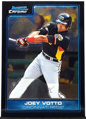 Votto, Joey, Rookie, Futures Game, 2006, Bowman, Chrome, Topps, RC, MVP, On-Base Percentage, OBP, Canada, Canadian, Cincinnati, Reds, Home Runs, Slugger, RC, Baseball, MLB, Baseball Cards