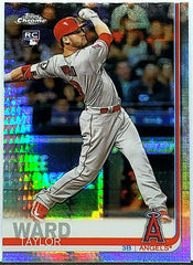 Taylor Ward Rookie Prism Refractor 2019 Topps Chrome #78, Angels