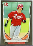 Winker, Rookie, Black, Asia, Jesse, 2014, Bowman, Draft, TP-25, TP25, Topps, Phenom, All-Star, Cincinnati, Reds, Home Runs, Slugger, RC, Baseball Cards