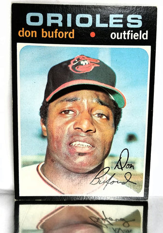 1971 Topps #29 Don Buford, Outfield, Baltimore Orioles, NM+, CardboardandCoins.com