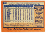 Sparky Anderson 1978 Topps #401 Manager, Cincinnati Reds