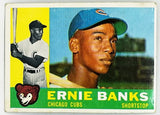 Banks, Ernie, Topps, HOF, MVP, Chicago, Cubs, Shortstop, Mister Cub, Slugger, Home Runs, Baseball Cards